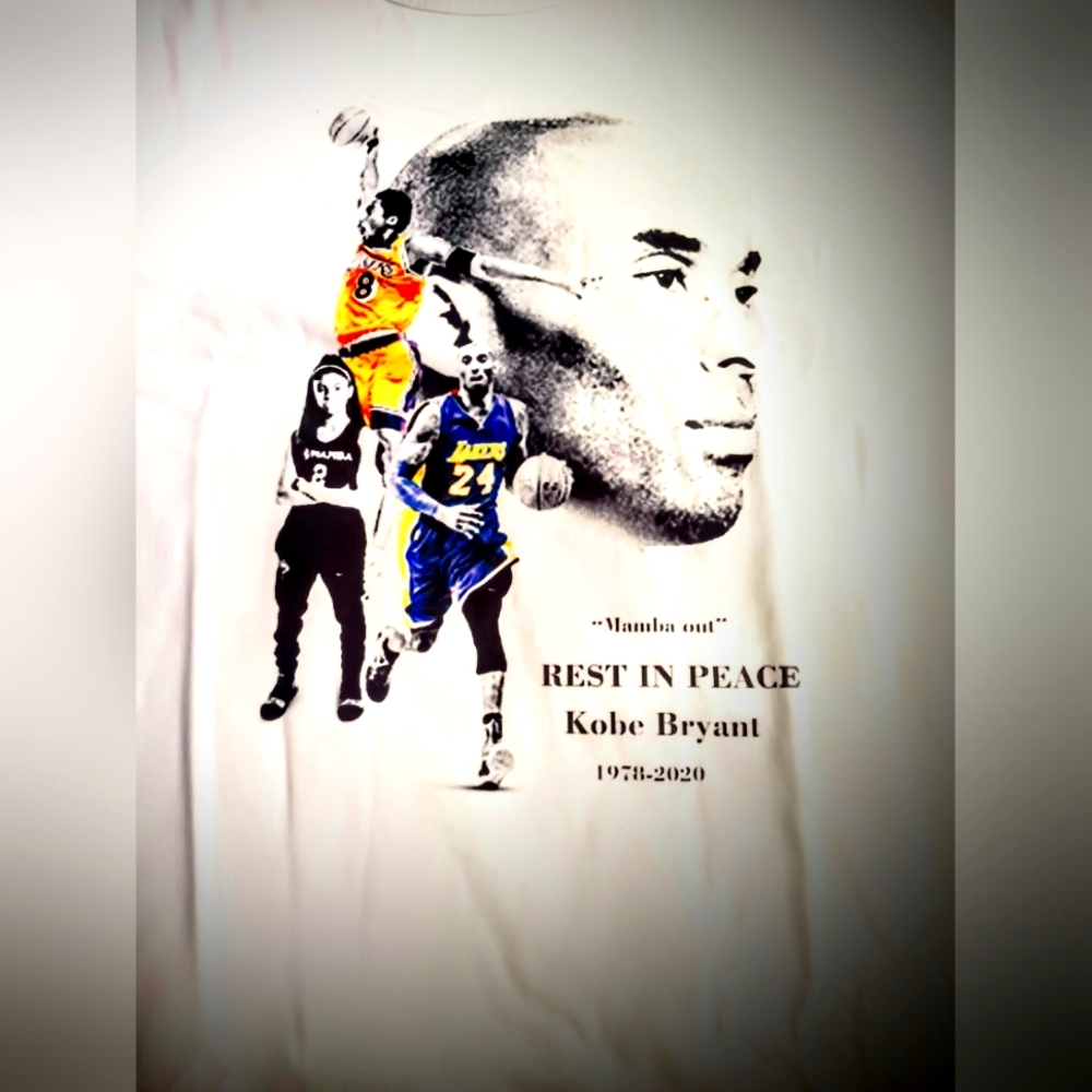 KOBE BRYANT TRIBUTE TEE SHIRT